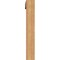 Ekena Millwork Merced Block Smooth Bracket w/ Offset Brace, Western Red Cedar, 5 1/2"W x 38"D x 38"H BKT0604X38X38MRC05SWR - alternate 4